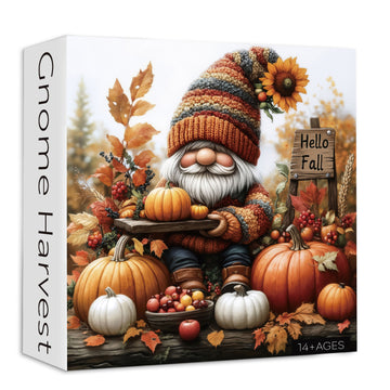 Puzzle di colpi di raccolta di gnome 1000 pezzi